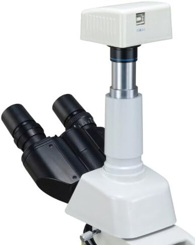 OMAX 40X-2000X Digital Brightfield and Darkfield Trinocluar Microscope with Kohler Transmitted Illumination System with 3.0MP USB Camera in Saudi Arabia