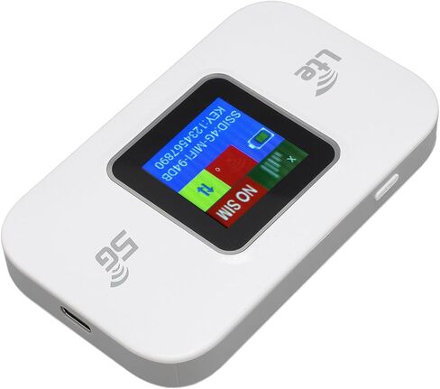 SUNGOOYUE 300Mbps 4G Mobile WiFi Router with 10 Device Connection Support, Plug and Play 4G LTE Router with SIM Card Slot, Suitable for Computers in Saudi Arabia