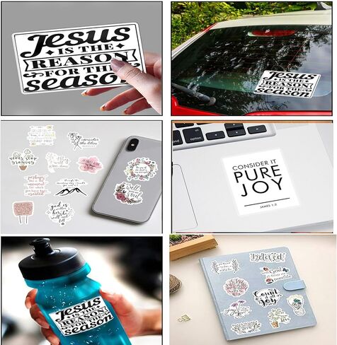 قطعتان (قطع) ملصقات مقاس 3 بوصات و5 بوصات - عندما تمنحك الحياة أكثر مما يمكنك الوقوف على ركبتيك - ملصقات فينيل مقاومة للماء للسيارات والشاحنات وأجهزة الكمبيوتر المحمولة والهواتف والنوافذ وما إلى ذلك، ArtGems-2203-3+5 in Kuwait