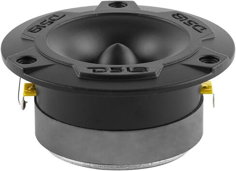 DS18 Premium Car Audio Bundle Mid and High - 2X 6.5 Slim Midrange Shallow Bullet Loudspeaker 500 Watts Peak and 2X 3 Aluminum Super Bullet Tweeter 240 Watts Peak - 4 Speakers in Saudi Arabia