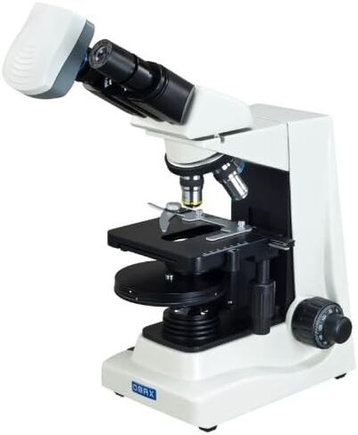 OMAX 40X-1600X Advanced Binocular Phase Contrast Compound Microscope with Turret Phase Contrast Kit and 5.0MP USB Camera in Saudi Arabia