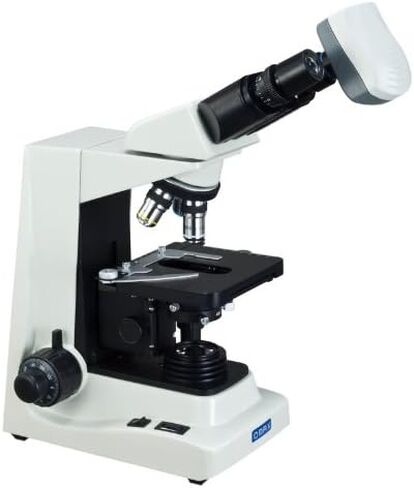 OMAX 40X-1600X Advanced Binocular Phase Contrast Compound Microscope with Interchangable Phase Contrast Kit and 5.0MP USB Camera in Saudi Arabia