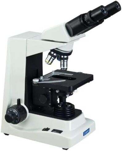 OMAX 40X-1600X Advanced Binocular Phase Contrast Compound Microscope with Interchangable Phase Contrast Kit and Reversed Nosepiece in Saudi Arabia
