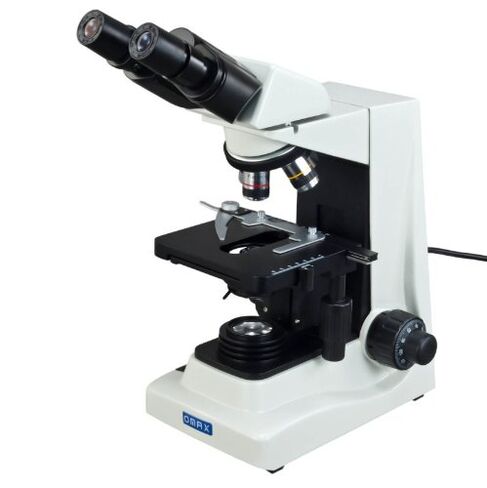 OMAX 40X-1600X Advanced Plan Darkfield Binocular Compound Microscope with 9.0MP USB Camera in Saudi Arabia
