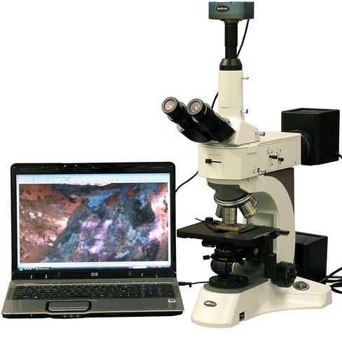 50X-2500X Darkfield Polarizing Metallurgical Microscope + 5MP Camera in Saudi Arabia