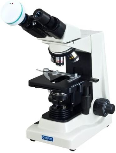 OMAX 40X-1600X Advanced Plan Darkfield Binocular Compound Microscope with 3.0MP USB Camera in Saudi Arabia