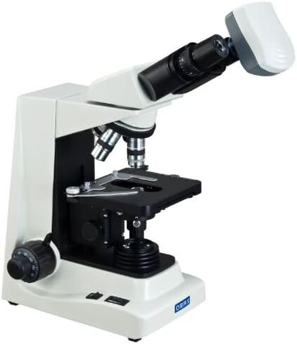 OMAX 40X-1600X Advanced Plan Darkfield Binocular Compound Microscope with 5.0MP USB Camera and Extra Bright Oil Darkfield Condenser in Saudi Arabia