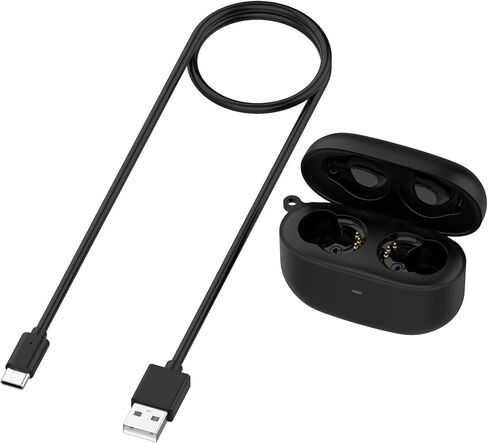 حافظة شحن متوافقة مع ملحقات سماعات الأذن Sony LinkBuds S وكابل شحن USB C بطول 3.3 قدم in Kuwait