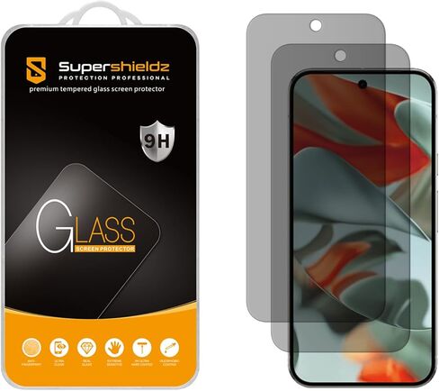Supershieldz (2 Pack) (Privacy) Anti Spy Screen Protector Designed for Google Pixel 10 Pro XL/Pixel 9 Pro XL Tempered Glass, Anti Scratch, Bubble Free in Kuwait