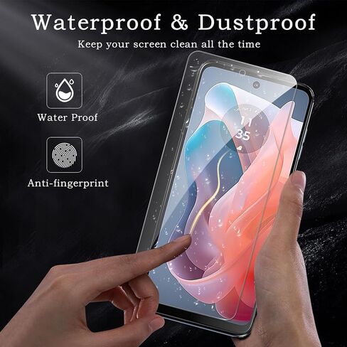 3 Pack Screen Protector for Motorola Moto G play 2024+2 Pack Camera Lens Protector, Tempered Glass Film, Ultra HD 9H Hardness Case Friendly Anti Scratch Bubble Free Ultra Resistant in Saudi Arabia