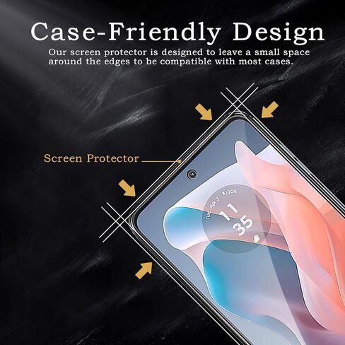 3 Pack Screen Protector for Motorola Moto G play 2024+2 Pack Camera Lens Protector, Tempered Glass Film, Ultra HD 9H Hardness Case Friendly Anti Scratch Bubble Free Ultra Resistant in Saudi Arabia