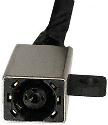 DC في مقبس الطاقة لـ Dell Inspiron 15 7586 P76F P76F001 17-7786 17-7791 0XYMJP XYMJP CN-0JDX1R-GT074 SG1-0595-ADO 2 في 1 موصل الكمبيوتر المحمول التوصيل في كابل شحن منفذ المقبس تسخير الأسلاك الجديدة in Saudi Arabia