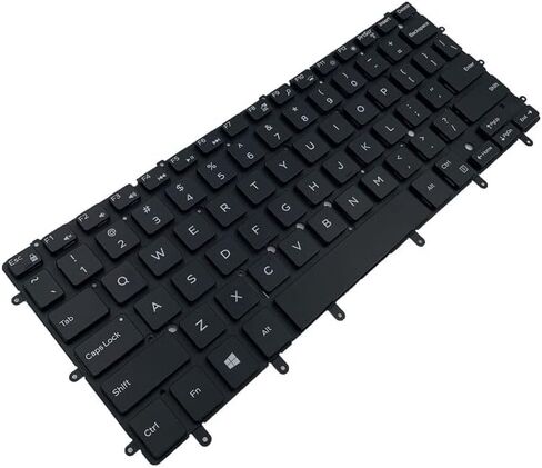 استبدال الكمبيوتر المحمول تخطيط الولايات المتحدة مع لوحة المفاتيح الخلفية لـ DELL XPS 13 9343 9350 9360 Inspiron 15 7547 7548 Inspiron 13 7000 7347 7348 7352 7353 7359 US Backlit 0DKDXH NSK-LS0BW DKDXH in Kuwait