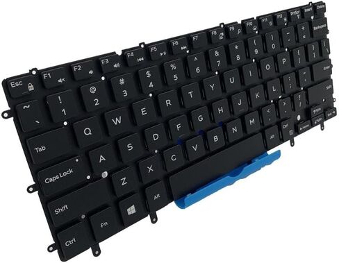 استبدال الكمبيوتر المحمول تخطيط الولايات المتحدة مع لوحة المفاتيح الخلفية لـ DELL XPS 13 9343 9350 9360 Inspiron 15 7547 7548 Inspiron 13 7000 7347 7348 7352 7353 7359 US Backlit 0DKDXH NSK-LS0BW DKDXH in Kuwait