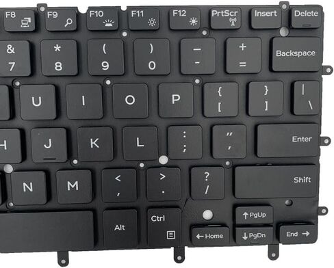استبدال الكمبيوتر المحمول تخطيط الولايات المتحدة مع لوحة المفاتيح الخلفية لـ DELL XPS 13 9343 9350 9360 Inspiron 15 7547 7548 Inspiron 13 7000 7347 7348 7352 7353 7359 US Backlit 0DKDXH NSK-LS0BW DKDXH in Kuwait