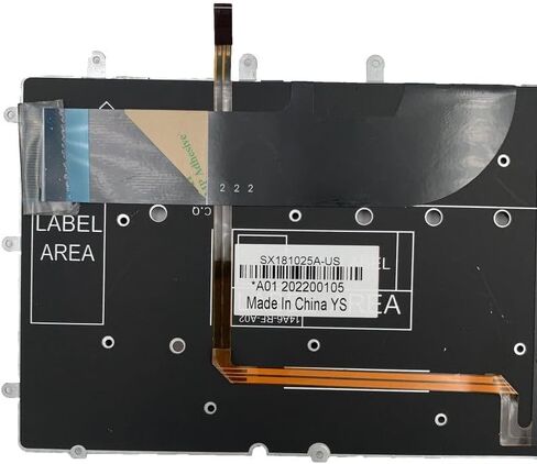 استبدال الكمبيوتر المحمول تخطيط الولايات المتحدة مع لوحة المفاتيح الخلفية لـ DELL XPS 13 9343 9350 9360 Inspiron 15 7547 7548 Inspiron 13 7000 7347 7348 7352 7353 7359 US Backlit 0DKDXH NSK-LS0BW DKDXH in Kuwait