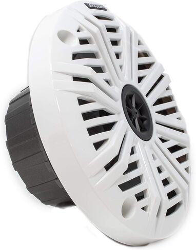 Kicker 6.5" LED Marine Speakers (4 Pair) White Salt Water Grills OEM Replacement Speakers in Kuwait