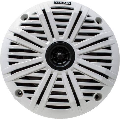 Kicker 6.5" LED Marine Speakers (4 Pair) White Salt Water Grills OEM Replacement Speakers in Kuwait
