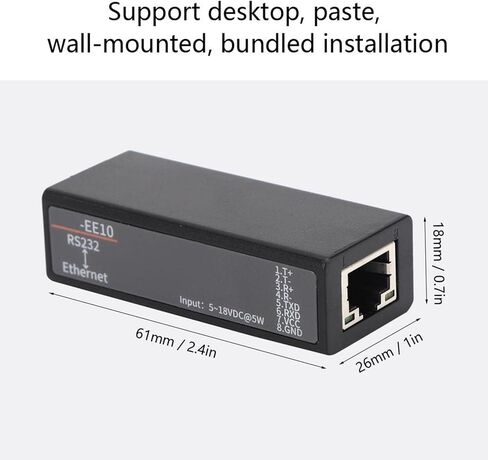 FILFEEL HF7111 RS232 to Ethernet Serial Server - HighSpeed Data Module with Security Features for Industrial IoT Applications in Saudi Arabia