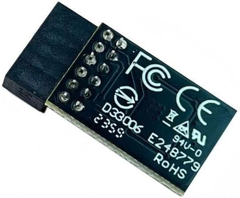 TPM 2.0 وحدة SPI 12Pin مع SLB9670 Windows 11 ترقية لـ Gigabyte Z890I AORUS ULTRA/Z890 UD/Z890 AI TOP/Z890 AORUS MASTER/Z890 Eagle WiFi 7/Z890 Gaming X Compute Securely Bus Header Key in Kuwait