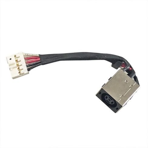 استبدال منفذ شحن كابل AAZ60 DC في مقبس الطاقة لجهاز Dell Latitude E7270 E7470 VCYYW 0VCYYW DC30100VI00 DC30100X000 DC30100X100 (الطول: 6 سم) in Saudi Arabia