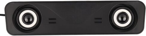 Computer Speaker, USB Powered Stereo Plug and Play Portable Desktop Speaker with Wire Control for PC Laptop in Saudi Arabia
