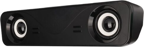 Computer Speaker, USB Powered Stereo Plug and Play Portable Desktop Speaker with Wire Control for PC Laptop in Saudi Arabia
