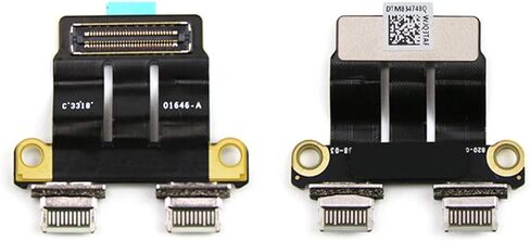 5 قطعة/الحزمة A2338 M1 M2 تيار مستمر وصلة مرفاع I/O USB-C نوع C مجلس شحن ميناء استبدال لماك بوك برو الشبكية 13 بوصة 2020 2022 سنة 923-05220 in Kuwait