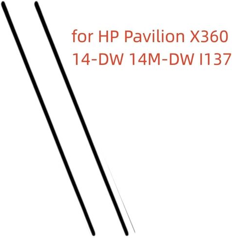 Bottom Case Rubber Feet Strips Replacement for HP Pavilion X360 14-DW 14M-DW I137 Laptop Bottom Cover Non-Skid Strip Rubber Foot Pad Mat Black in Kuwait