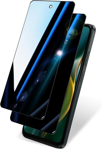 2 Pack Privacy Screen Protector for Moto G Power（2026）|Anti-Spy Tempered Glass Anti-Scratch, 9H Hardness & Easy Installation in Saudi Arabia