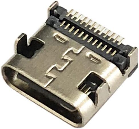 مقبس توصيل منفذ شحن من النوع C DC لجهاز Lenovo IP Flex 3 Chrome 15IJL7 82T3/IdeaPad Slim 5 16IRL8 5-16ABR8/Legion Slim 5 16APH8/لجهاز Dell Latitude 9410/XPS 13 7390 in Kuwait