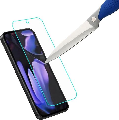 Mr.Shield Screen Protector compatible with Google Pixel 9A [Fingerprint Unlock Compatible] [Tempered Glass] [3-Pack] [Japan Glass with 9H Hardness] in Saudi Arabia