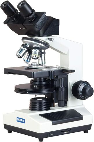 OMAX 40X-2000X Digital Binocular Phase Contrast Compound Microscope with Built-in 3.0MP USB and Turret Phase Contrast Kit in Saudi Arabia