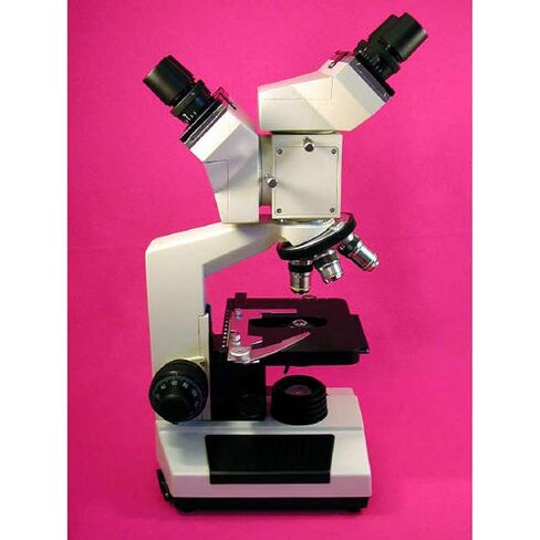 AmScope Two-Observing Compound Microscope 40x-1000x in Saudi Arabia