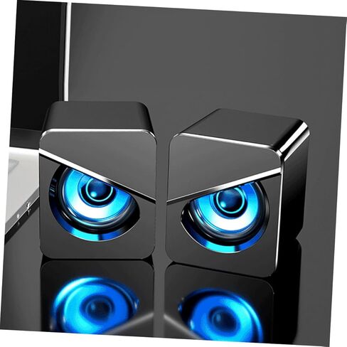 Compact Wired Desktop Computer Speakers USB Powered Surround Sound Box for Home Office Gaming with Interference Audio Portable Loudspeaker for Laptop in Saudi Arabia