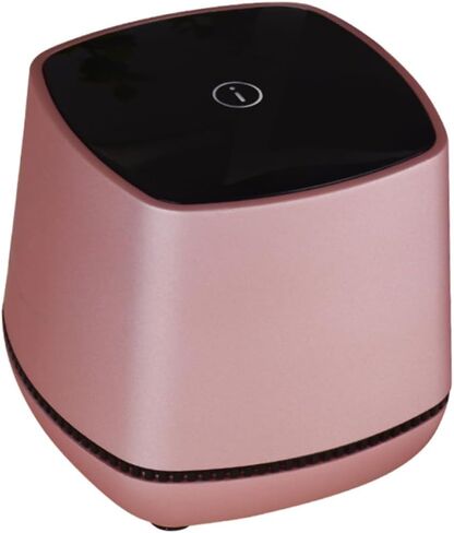 Portable USB Computer Speakers Rose Gold Mini Desktop Bass Sound Speaker with Volume Control Compact Stereo for Home Office Use in Kuwait