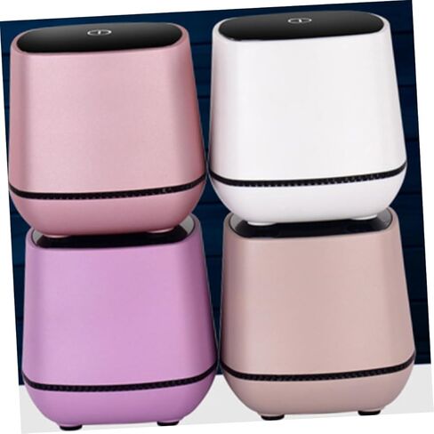 Portable USB Computer Speakers Rose Gold Mini Desktop Bass Sound Speaker with Volume Control Compact Stereo for Home Office Use in Kuwait