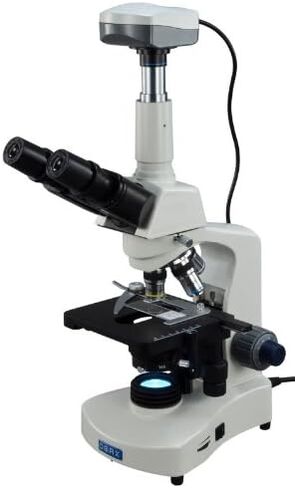 OMAX 40X-2000X Trinocular Phase Contrast Compound Microscope with Interchangable Phase Contrast Kit and 9.0MP USB Camera in Saudi Arabia