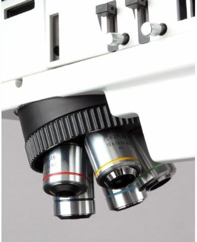 AmScope ME600T-8M Digital Episcopic Trinocular Metallurgical Microscope, 50X-500X Magnification, PL10x Extreme Widefield Eyepieces, Infinity Plan Long Working Distance Objectives, Kohler Condenser, Brightfield/Darkfield/Polarizing Halogen Illumination wit in Saudi Arabia