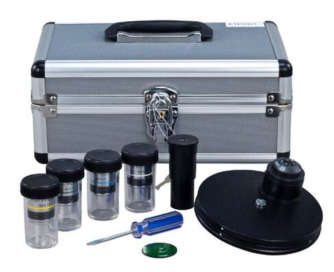 OMAX 40X-2000X Trinocular Phase Contrast Compound Microscope with Plan Turret Phase Contrast Kit and Reversed Nosepiece in Saudi Arabia