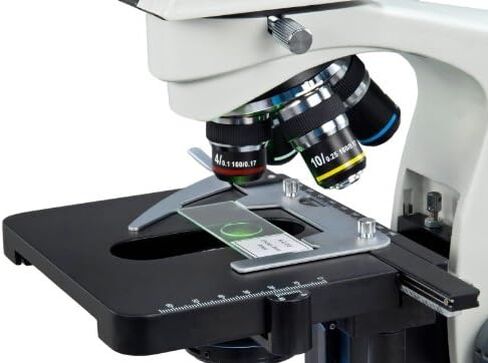 OMAX 40X-2000X LED Trinocular Compound Microscope with Reversed Nosepiece and 30 Degree Siedentopf Viewing Head and 9.0MP USB Camera in Saudi Arabia