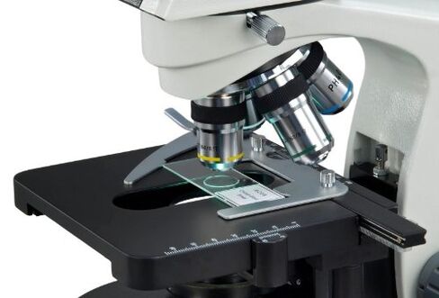 OMAX 40X-2000X مجهر مركب متباين الطور ثلاثي العينيات مع مجموعة تباين طور البرج وفتحة الأنف المعكوسة in Saudi Arabia