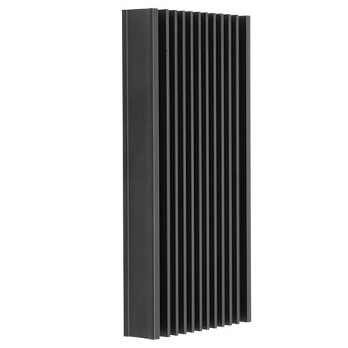 Generic 4 قطعة Q50x12.7x100 الألومنيوم بالوعة الحرارة برودة رقاقة زعنفة التبريد لشريحة لوحة دوائر كهربائية in Kuwait