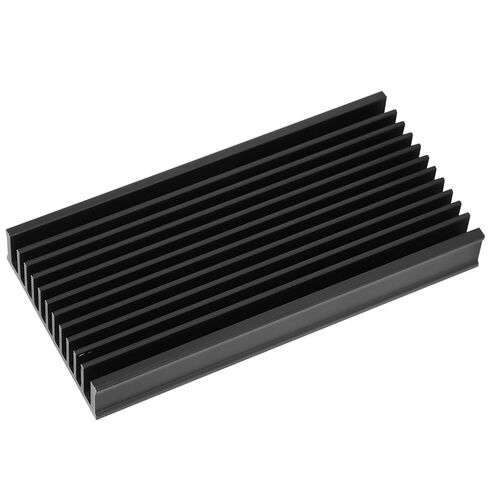 Generic 4 قطعة Q50x12.7x100 الألومنيوم بالوعة الحرارة برودة رقاقة زعنفة التبريد لشريحة لوحة دوائر كهربائية in Kuwait