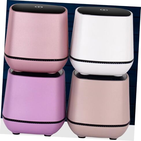 NUOBESTY Portable Mini USB Computer Speakers for Desktop and Laptop Rose Gold Small Wired Speaker with Bass Sound Compact Stereo Music Player with Volume Saving Design for Use in Saudi Arabia