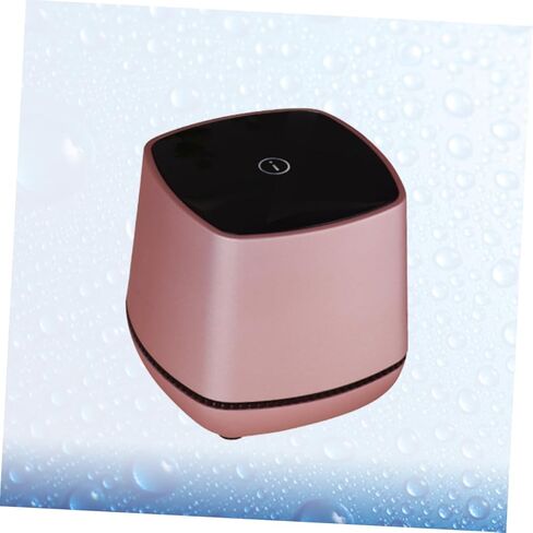 NUOBESTY Portable Mini USB Computer Speakers for Desktop and Laptop Rose Gold Small Wired Speaker with Bass Sound Compact Stereo Music Player with Volume Saving Design for Use in Saudi Arabia