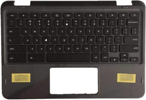 Replacement for Dell 3100 2in1 Chromebook Laptop Upper Case Palmrest Keyboard Touchpad Assembly Part 034Y6Y 34Y6Y Top Cover in Saudi Arabia