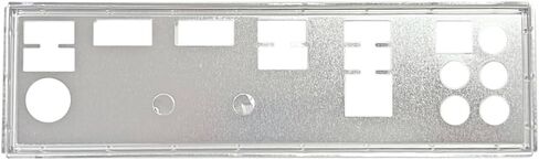 SAMXI I/O IO Shield Motherboard Backplate Bezel Bracket Replacement for MSI Z490-A PRO Motherboard Laptops Rear Baffle in Saudi Arabia