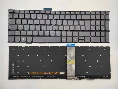 Laptop Replacement Spanish Layout Keyboard for Lenovo Ideapad Yoga 7-15ITL5 Yoga Creator 7-15IMH05 82DS,Yoga 7-16ARP8 16IAH7 16IAP7 16IRL8, Yoga Slim 7-15IMH05 7-15ITL05 7-15IIL05 Grey(with Backlit) in Saudi Arabia