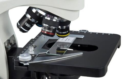 40x~2000x LED Trinocular Compound Microscope, Reversed Nosepiece in Saudi Arabia